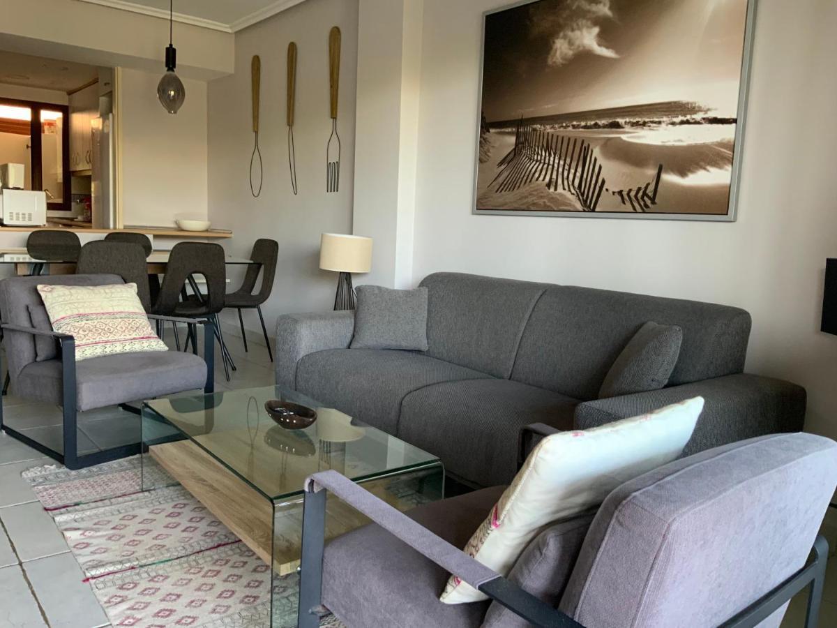 Jardines De Nuevo Vera - Magnifico Apartamento A Pie De Playa Luaran gambar