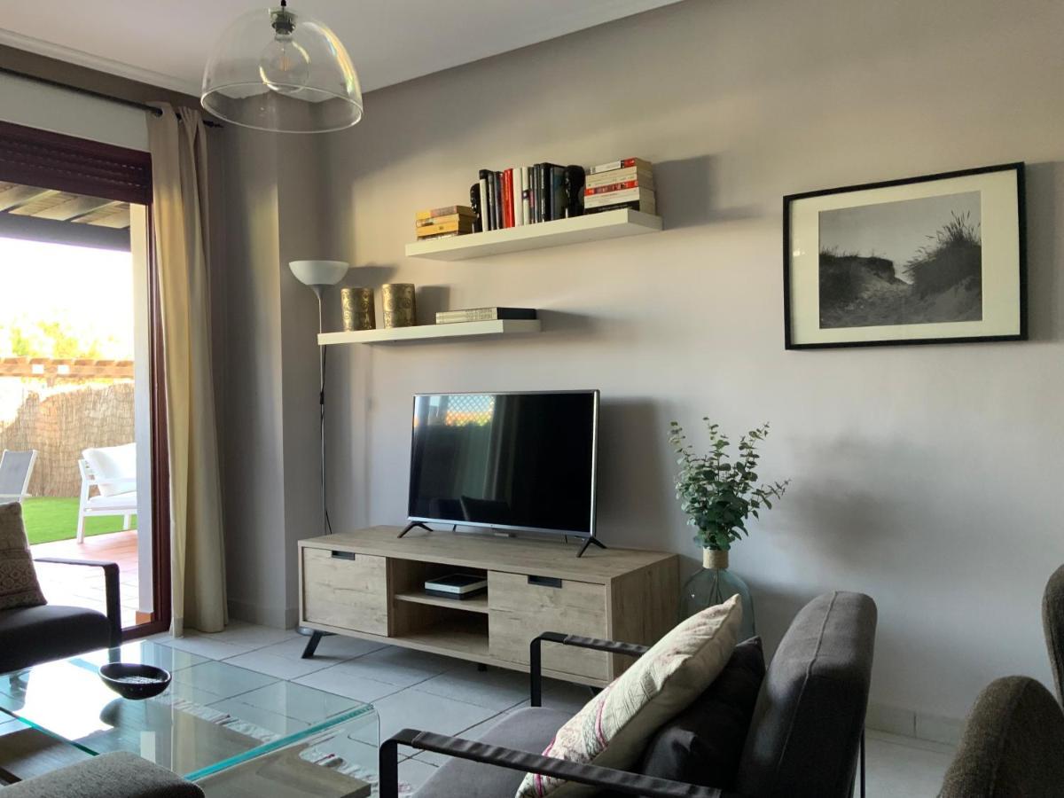 Jardines De Nuevo Vera - Magnifico Apartamento A Pie De Playa Luaran gambar