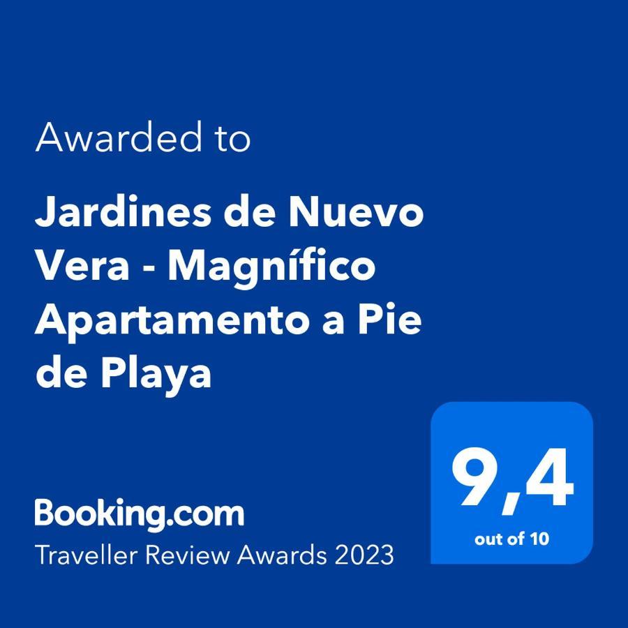 Jardines De Nuevo Vera - Magnifico Apartamento A Pie De Playa Luaran gambar